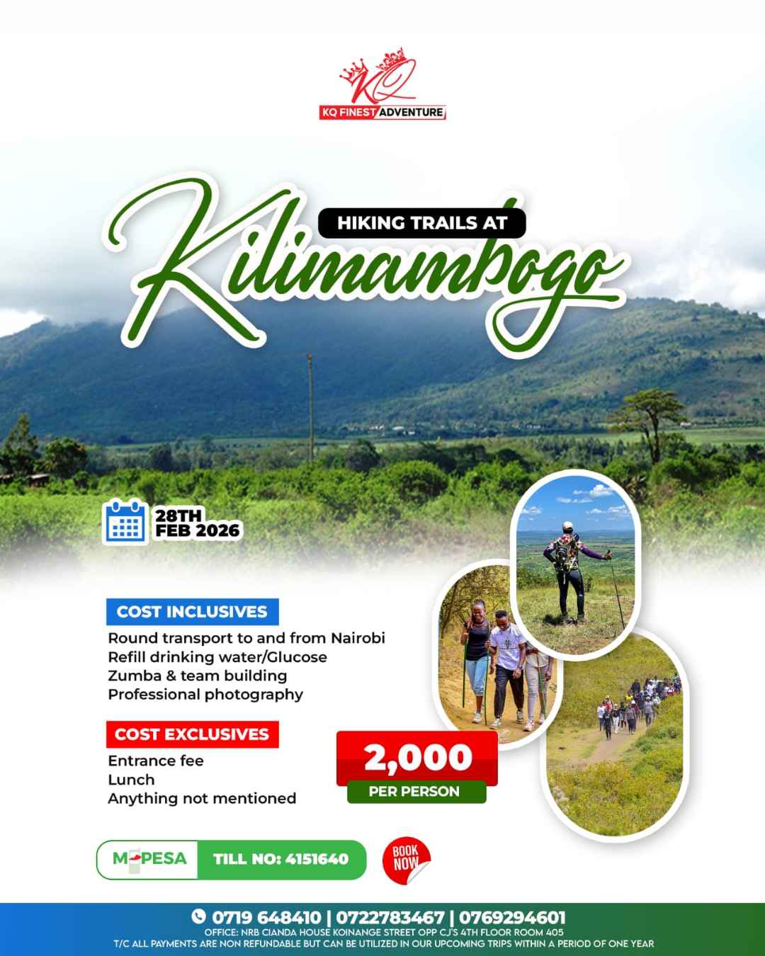 HIKING TRAILS AT KILIMAMBOGO
